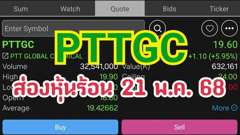 ส่องหุ้นร้อน 21 พ.ค. 68