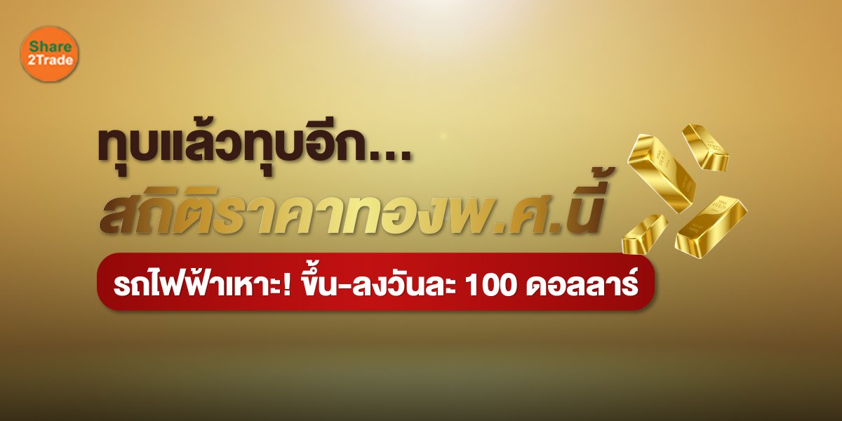 ทองแค่พักฐาน...หรือรอไปต่อ เมื่อ Trade War ยังอีกยาวไกล