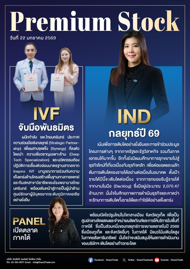 PremiumStock 22/01/69 (IND IVF PANEL)