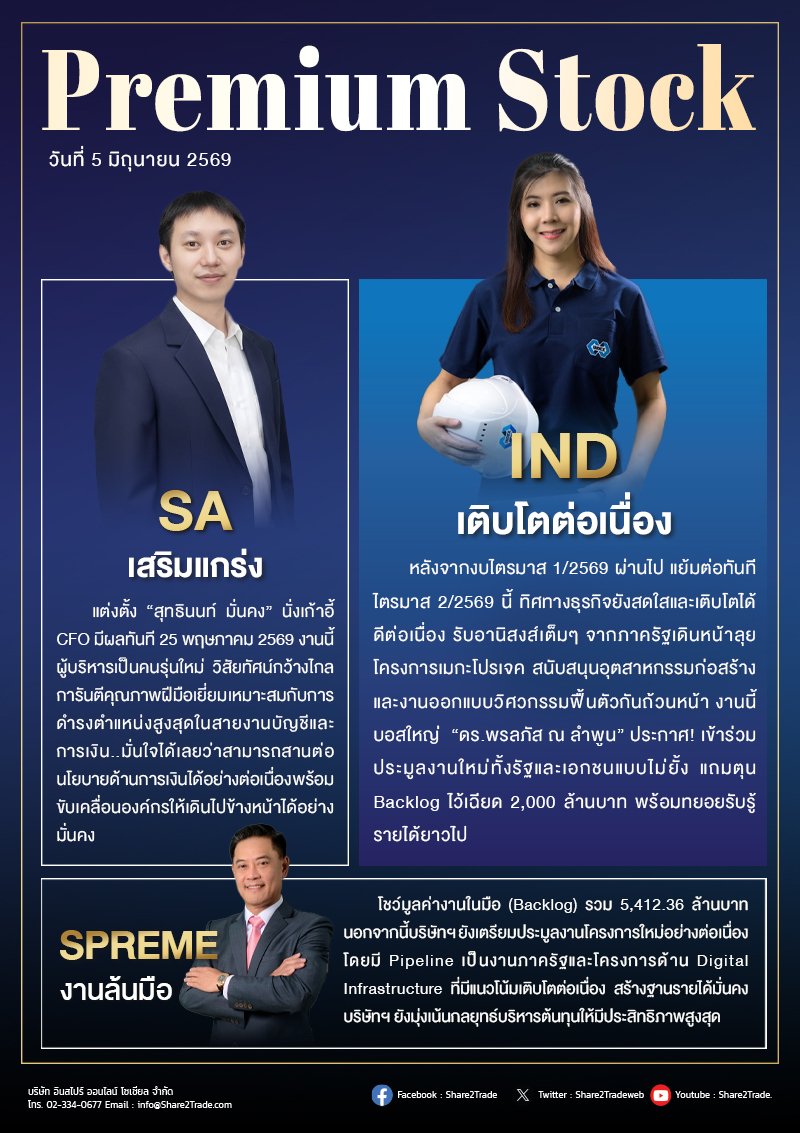 PremiumStock 05/06/69 (IND SA SPREME)