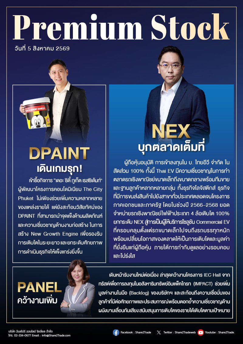 PremiumStock 05/08/69 (NEX DPAINT PANEL)