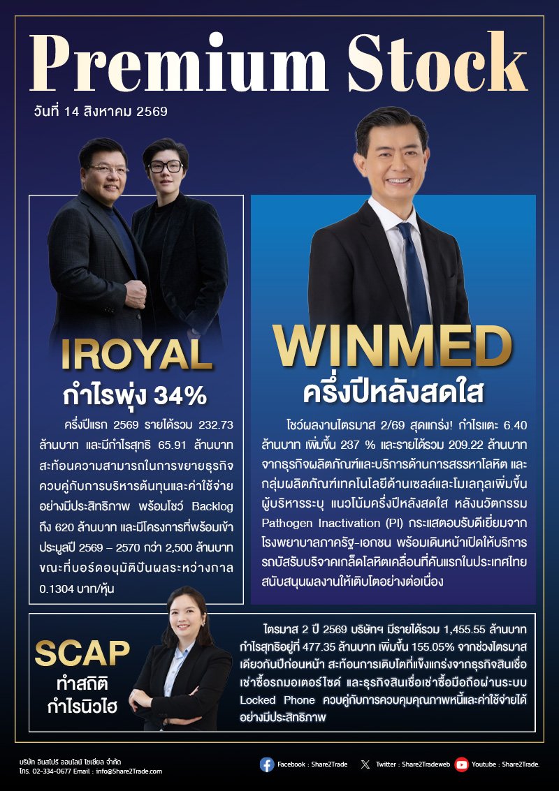 PremiumStock 14/08/69 (WINMED IROYAL SCAP)