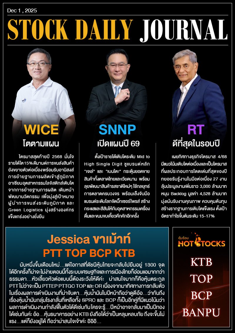 StockDailyJournal 01/12/68 (RT WICE SNNP)