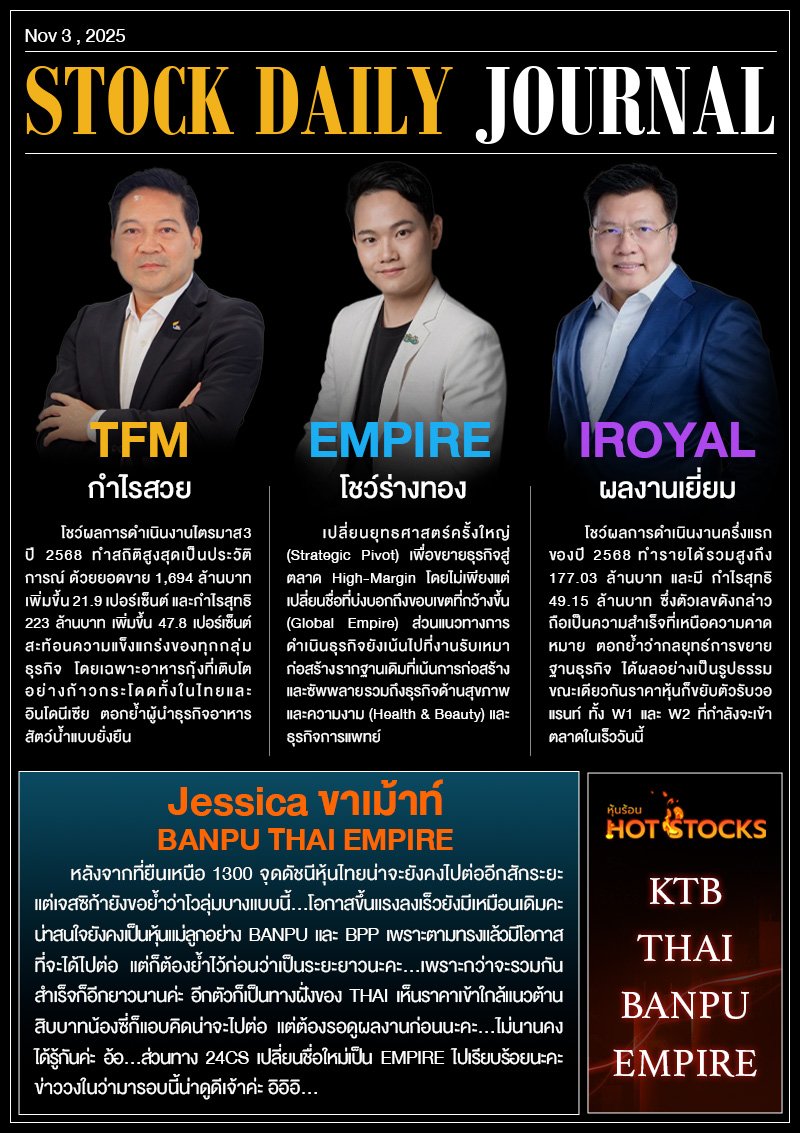 StockDailyJournal 03/11/68 (TFM EMPIRE IROYAL)