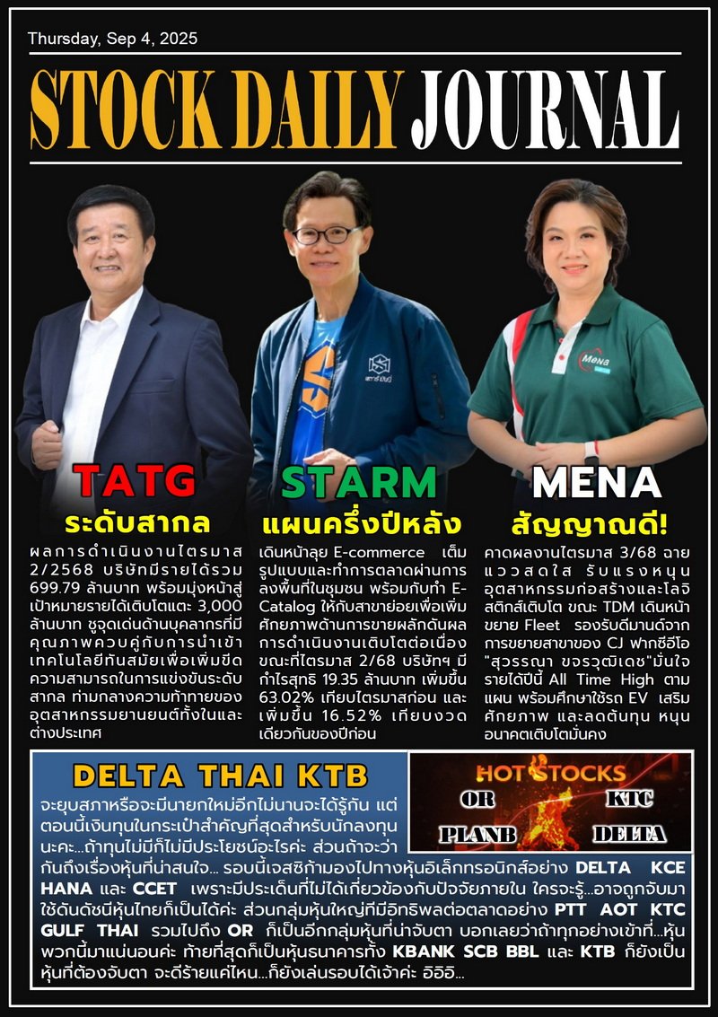 StockDailyJournal 4/09/68 (MENA TATG STARM)