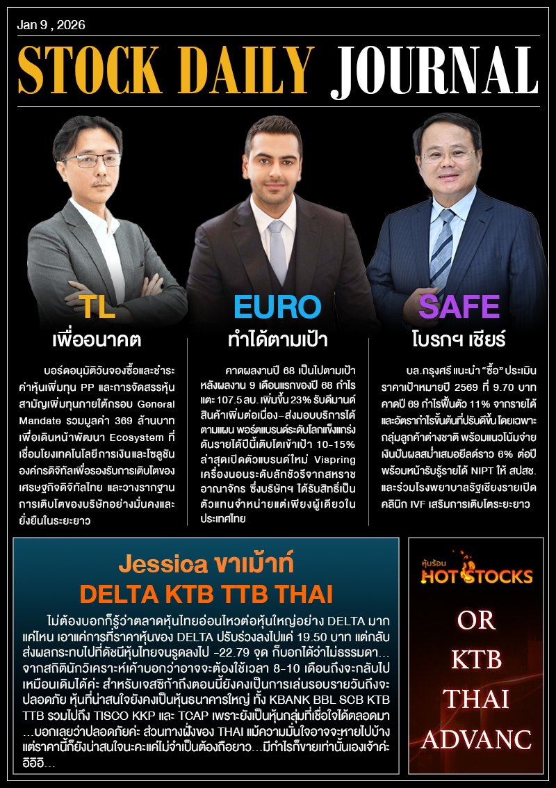 StockDailyJournal 09/01/69 (TL EURO SAFE)