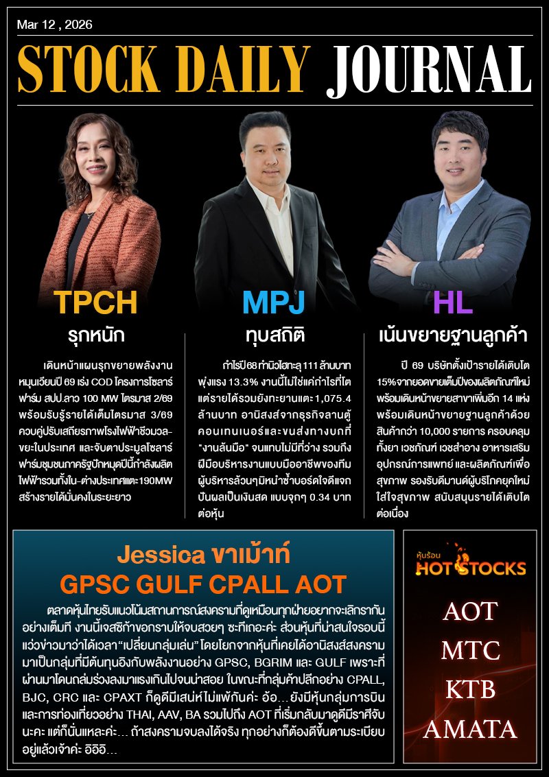 StockDailyJournal 12/03/69 (HL TPCK MPJ)