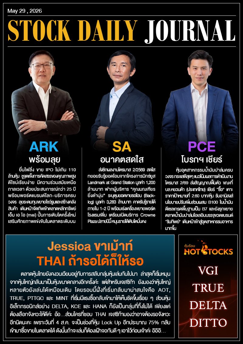 StockDailyJournal 29/05/69 (ARK SA PCE)