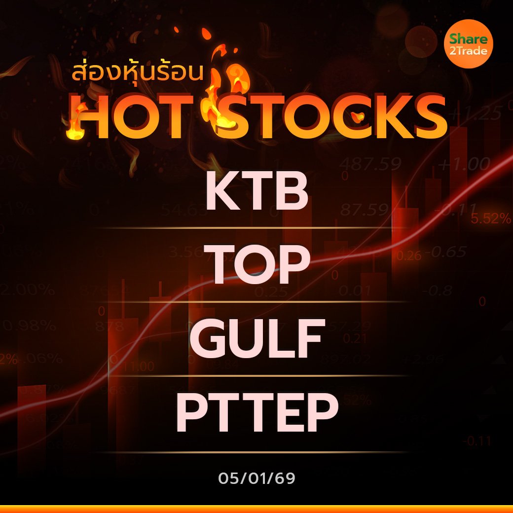 Hot Stocks ประจำวันที่ 05/01/2569