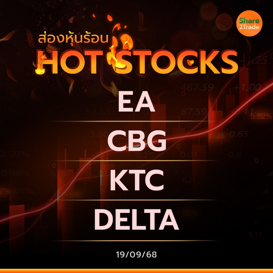 Hot Stocks ประจำวันที่ 19/09/2568