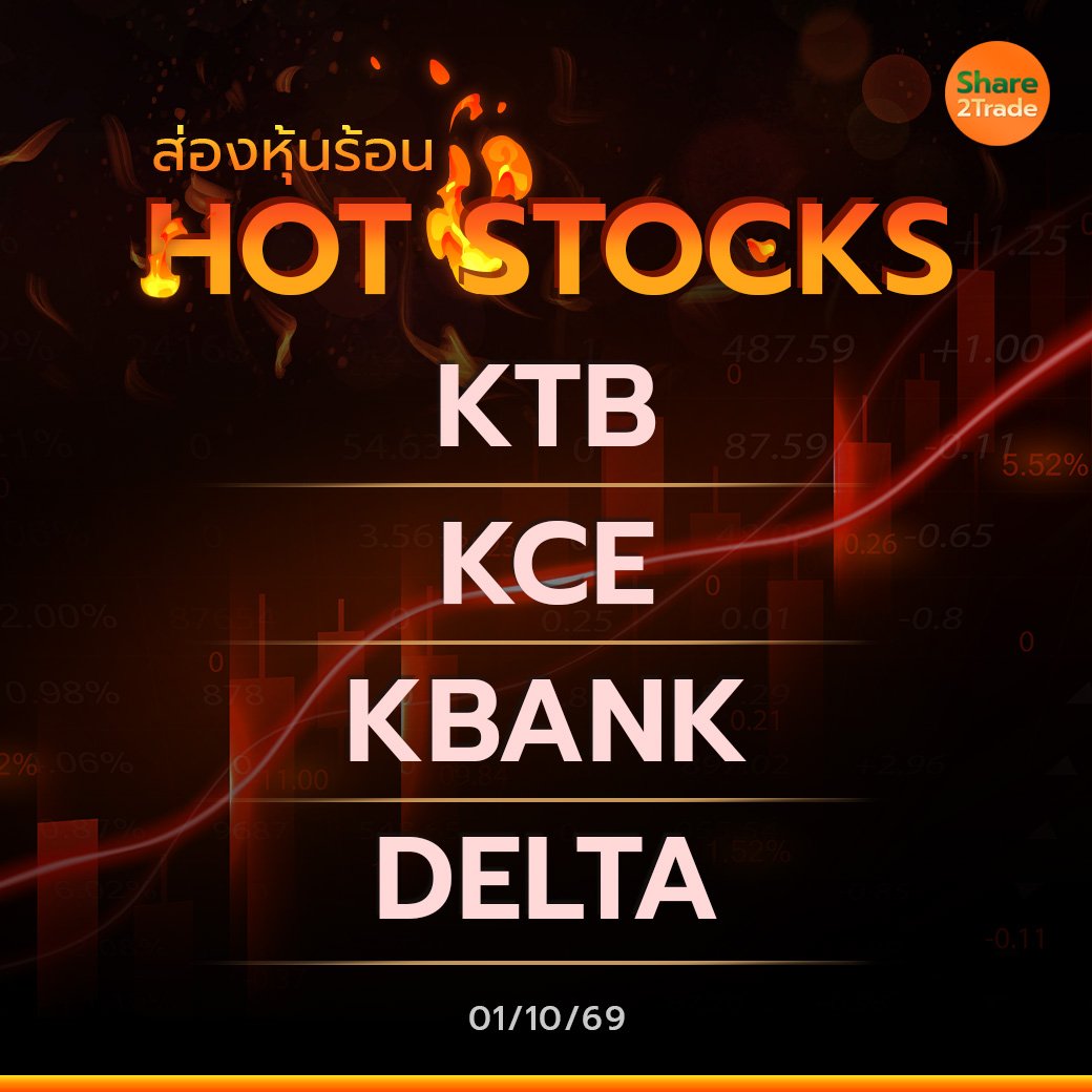 Hot Stocks ประจำวันที่ 01/10/2569