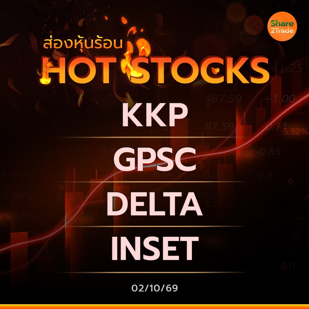 Hot Stocks ประจำวันที่ 02/10/2569