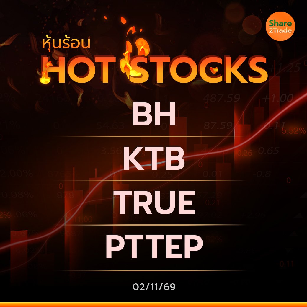 Hot Stocks ประจำวันที่ 02/11/2569