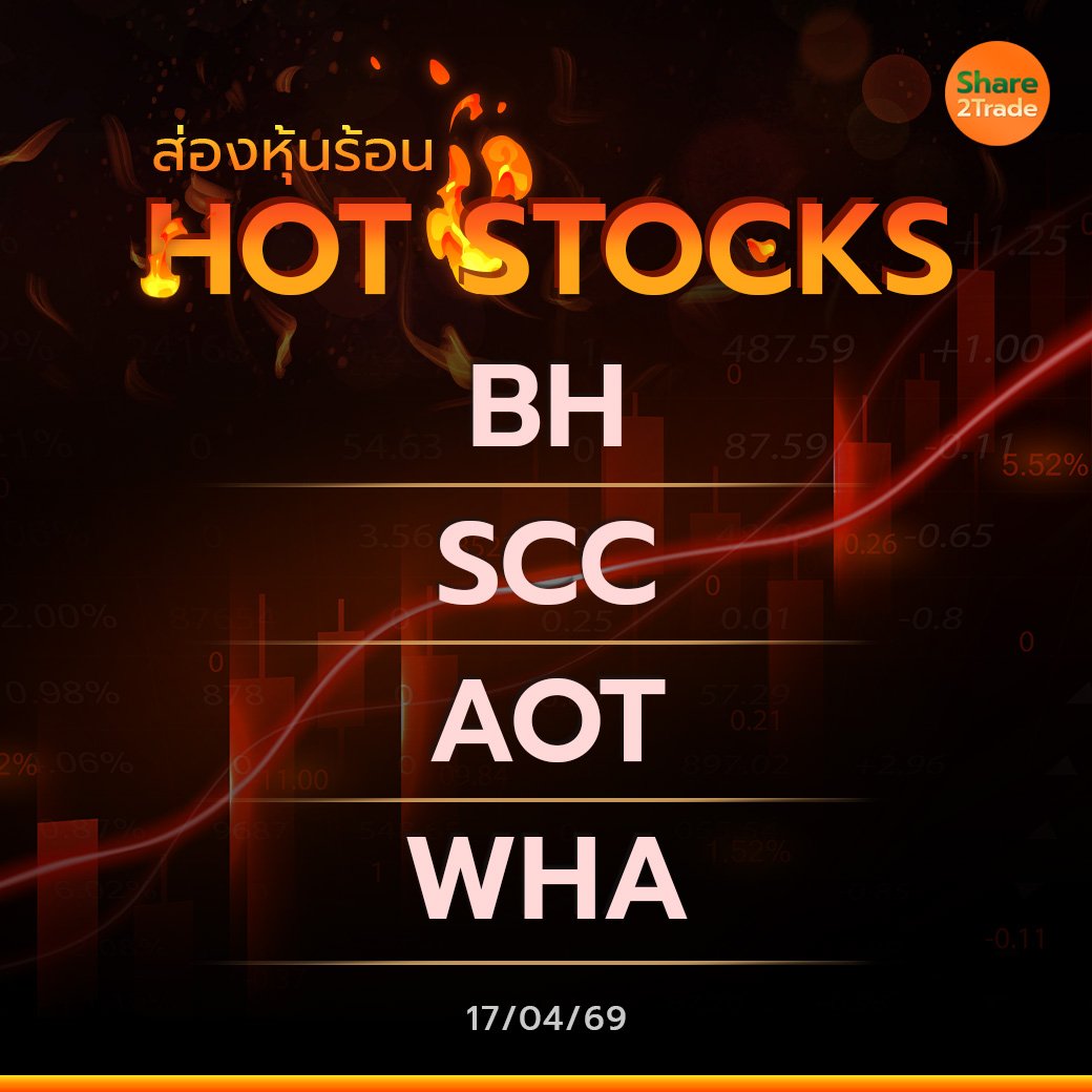 Hot Stocks ประจำวันที่ 17/04/2569