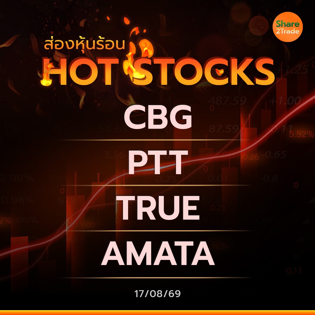 Hot Stocks ประจำวันที่ 17/08/2569