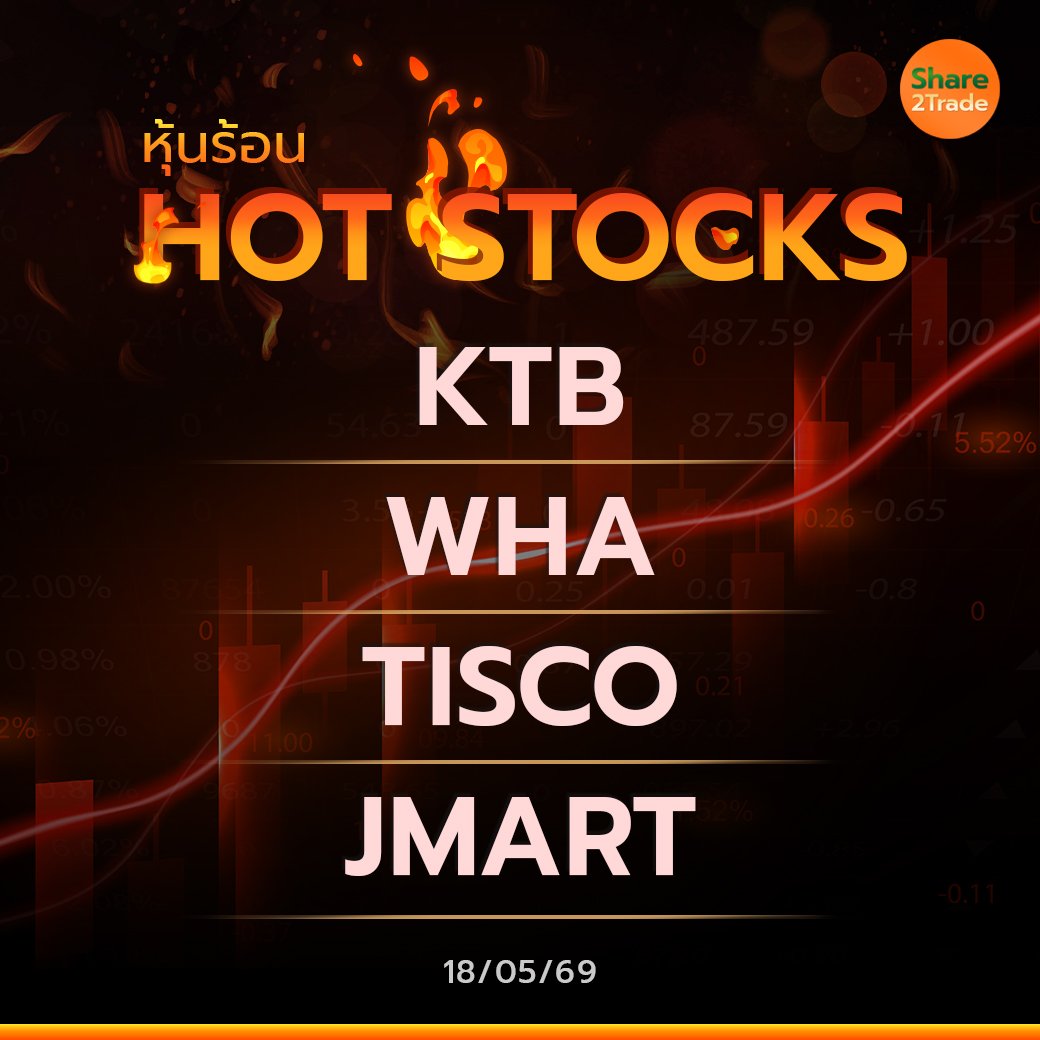 Hot Stocks ประจำวันที่ 18/05/2569