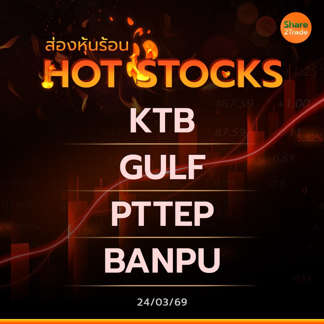 Hot Stocks ประจำวันที่ 24/03/2569