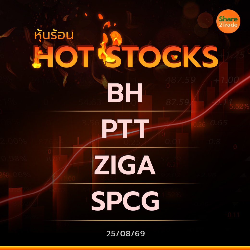 Hot Stocks ประจำวันที่ 25/08/2569