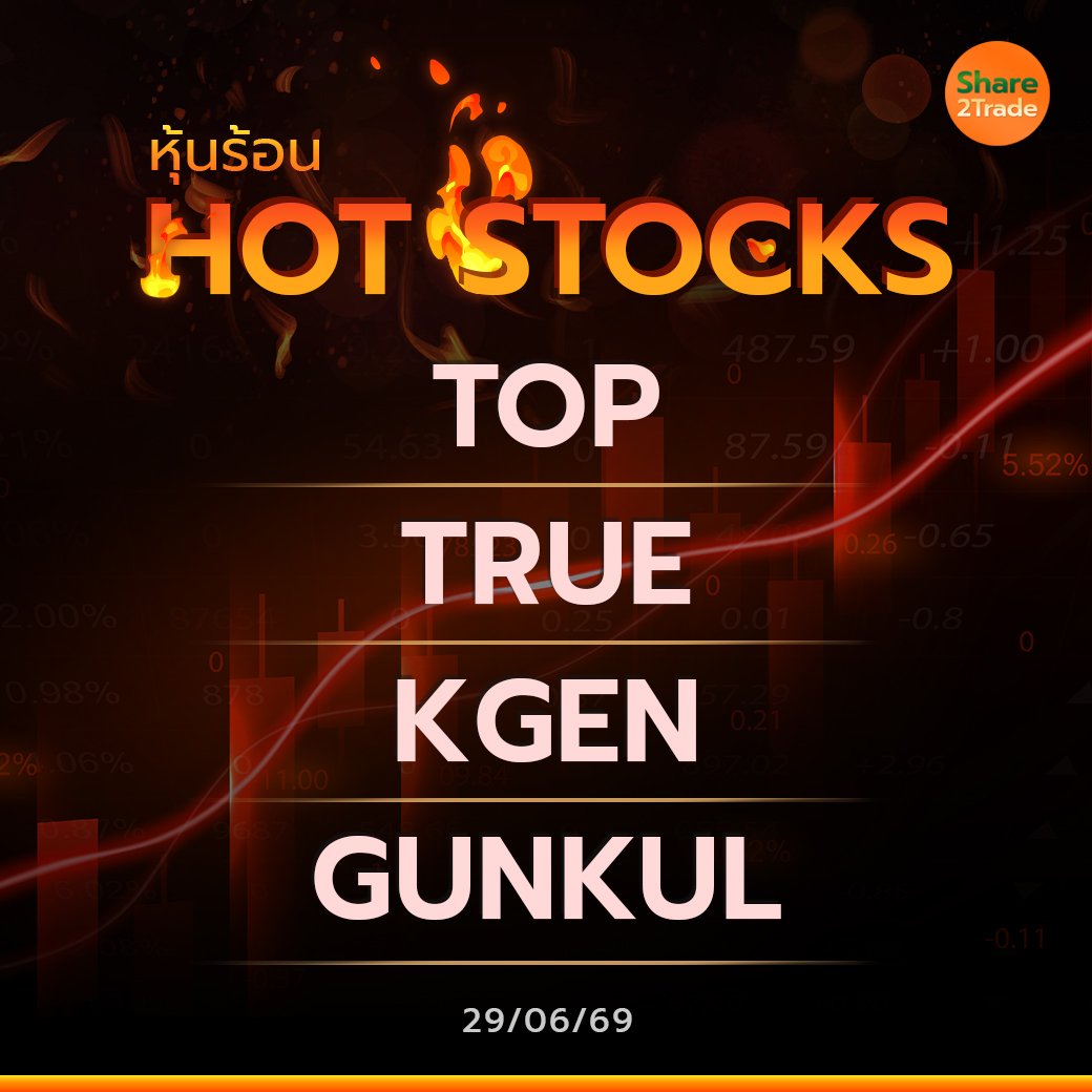 Hot Stocks ประจำวันที่ 29/06/2569