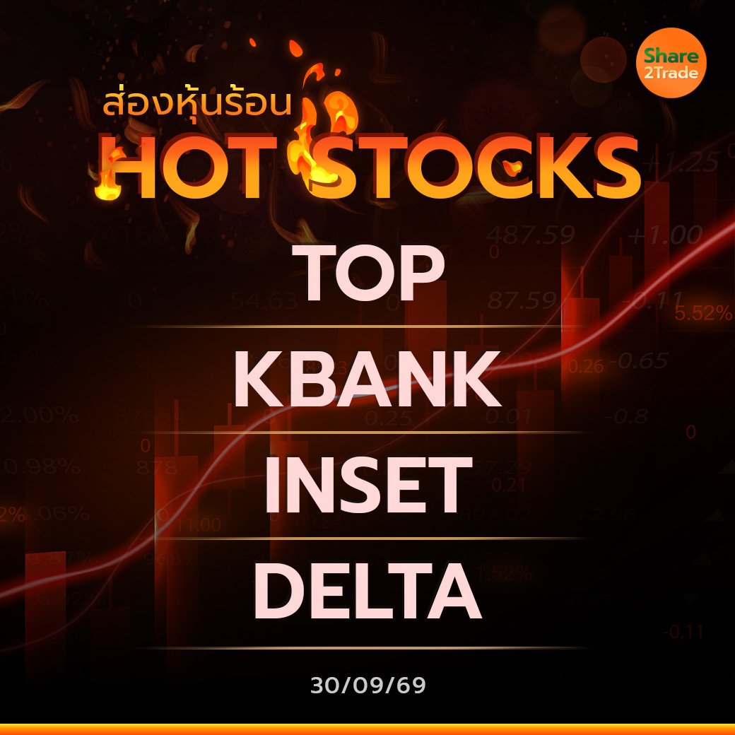 Hot Stocks ประจำวันที่ 30/09/2569