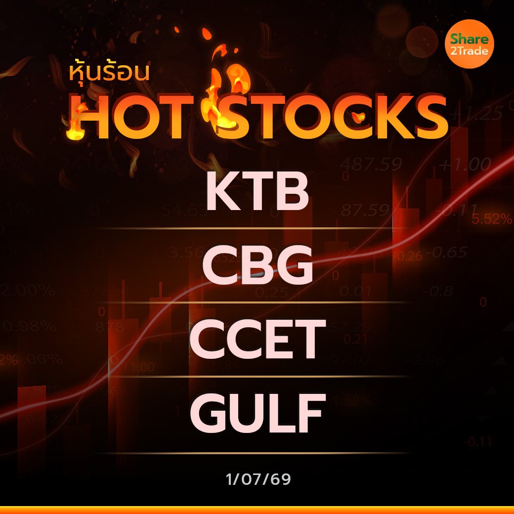 Hot Stocks ประจำวันที่ 01/07/2569