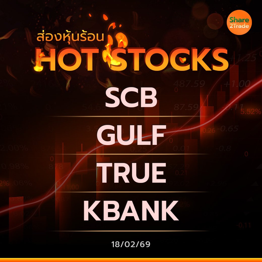 Hot Stocks ประจำวันที่ 18/02/2569