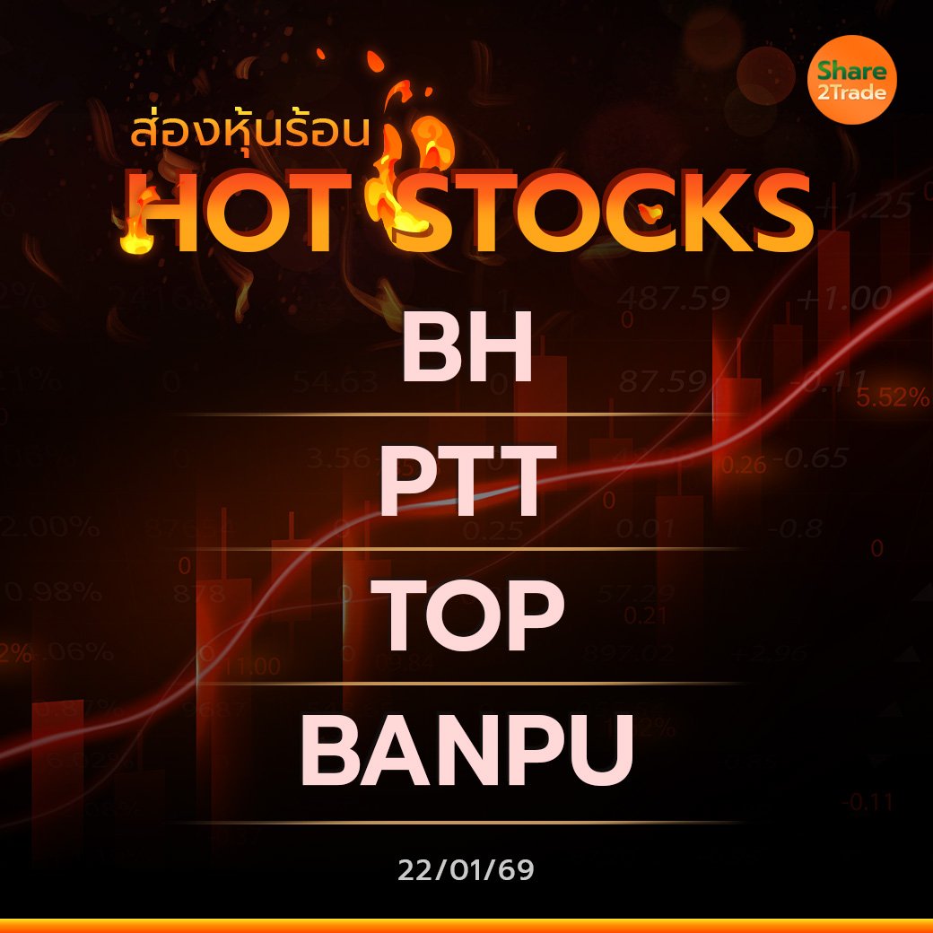 Hot Stocks ประจำวันที่ 22/01/2569