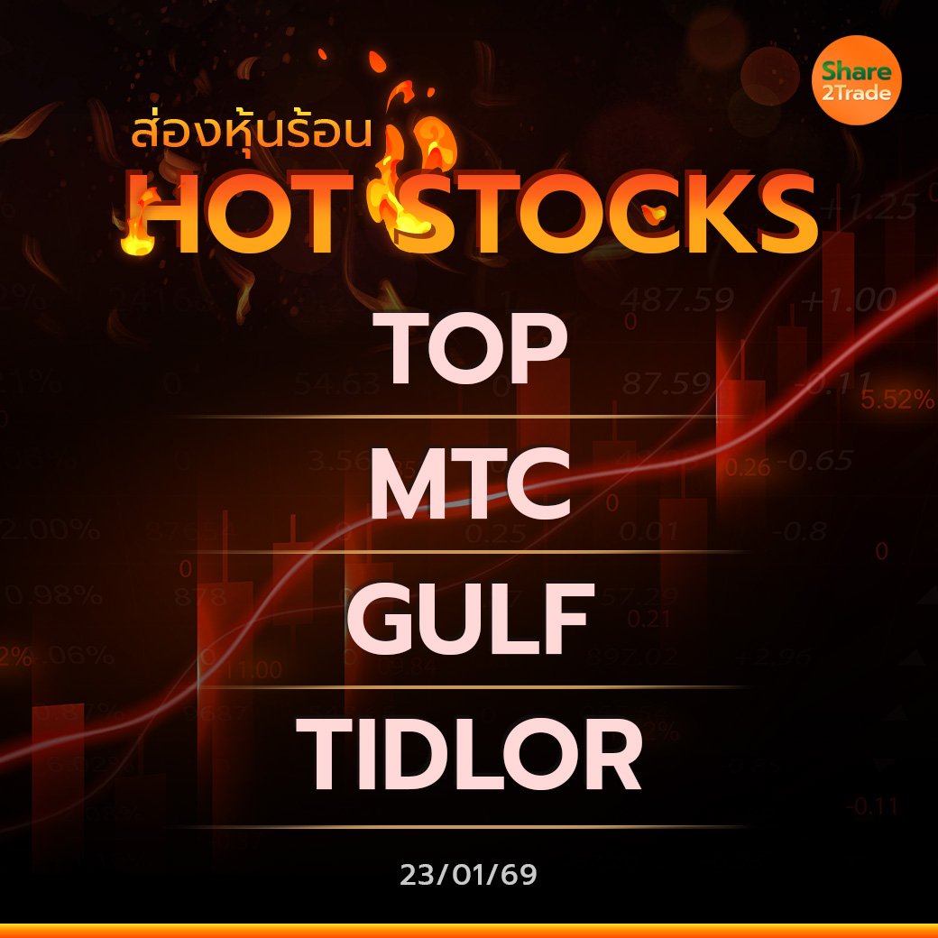 Hot Stocks ประจำวันที่ 23/01/2569