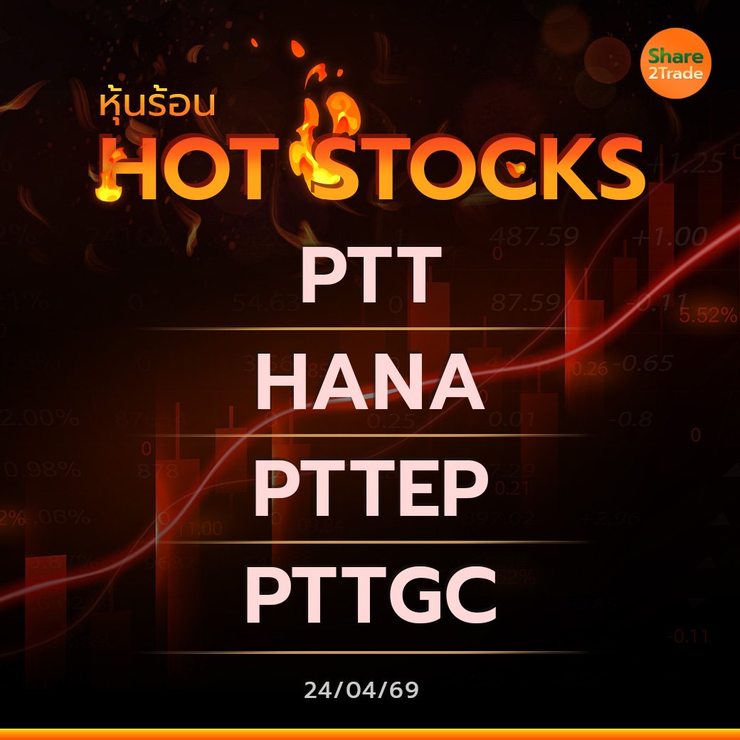 Hot Stocks ประจำวันที่ 24/04/2569