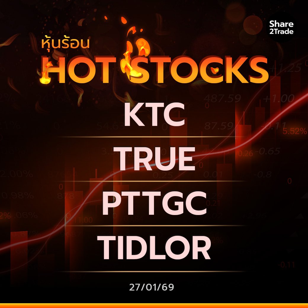 Hot Stocks ประจำวันที่ 27/01/2569