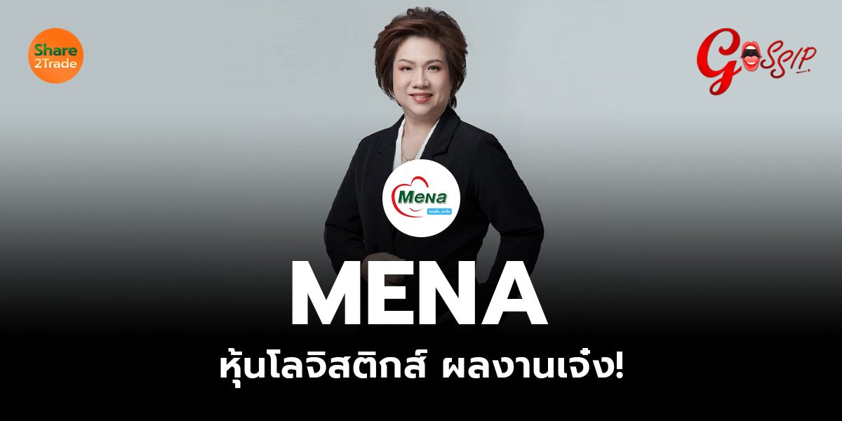 MENA หุ้นโลจิสติกส์ ผลงานเจ๋ง!