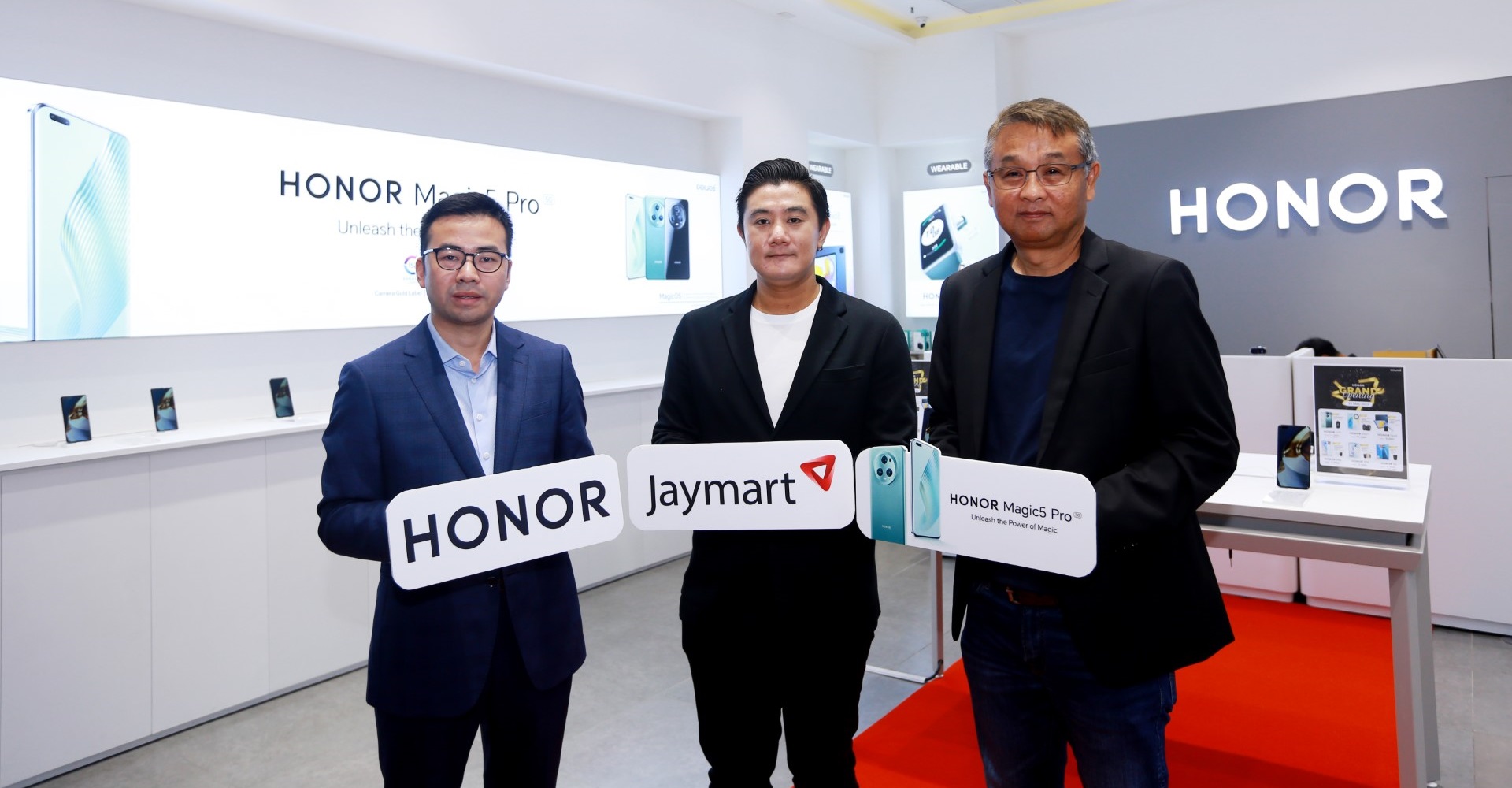 Jaymart เปิดตัว New Flagship HONOR Experience Store แห่งแรกในประเทศไทย ยกระดับประสบการณ์พรีเมียมแบบครบวงจร ณ เซ็นทรัลพระราม 2