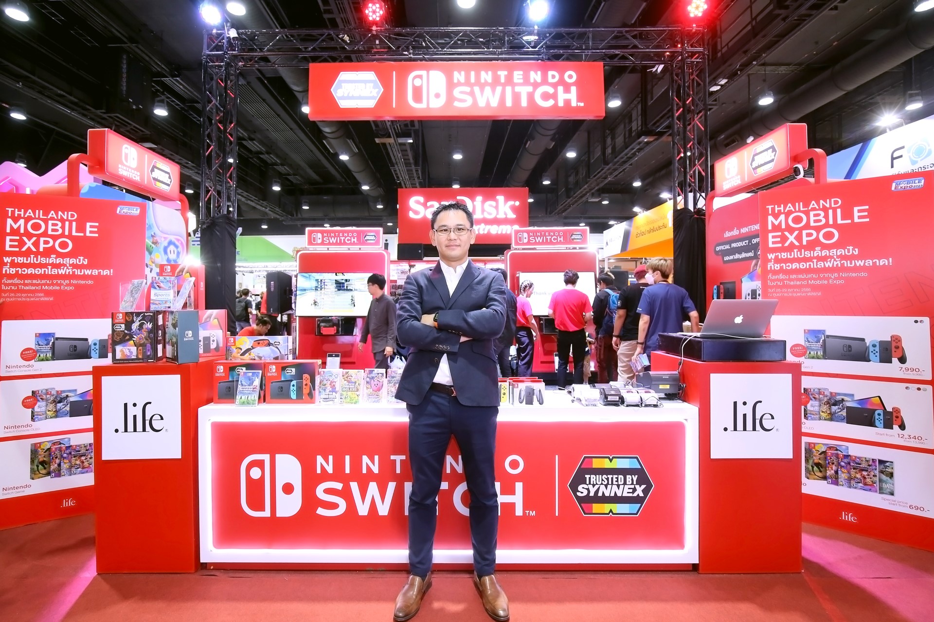 ซินเน็คฯ ลุยต่อเนื่อง นำ Nintendo Switch by Synnex ร่วมงาน "TME2023" มหกรรมมือถือสุดยิ่งใหญ่แห่งปี