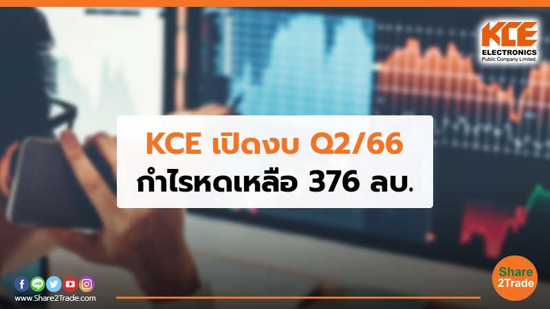 KCE เปิดงบ Q2/66 กำไรหดเหลือ 376 ลบ.