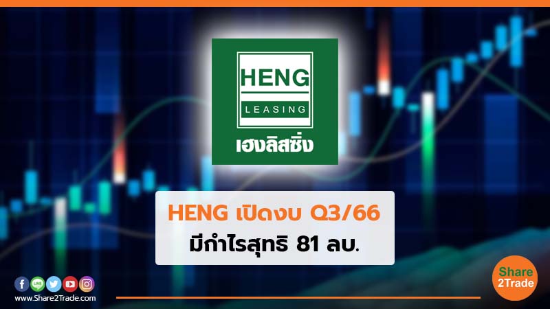 HENG เปิดงบ Q3/66 มีกำไรสุทธิ 81 ลบ.