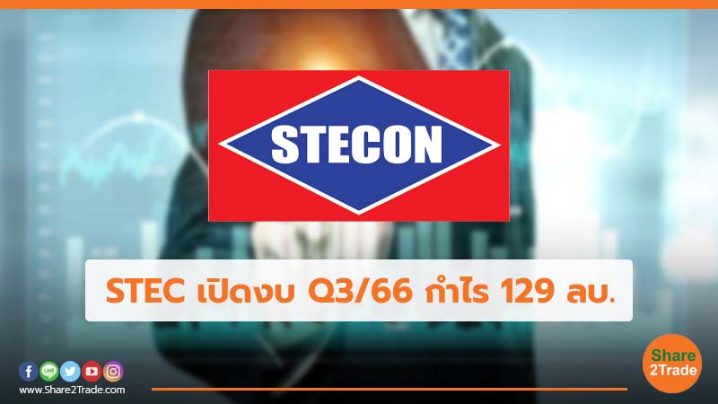 STEC เปิดงบ Q3/66 กำไร 129 ลบ.