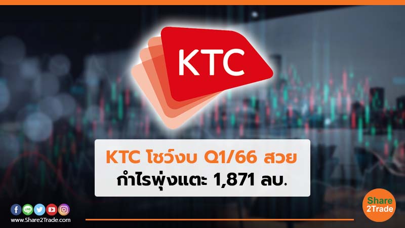 KTC โชว์งบ Q1/66 สวย กำไรพุ่งแตะ 1,871 ลบ.