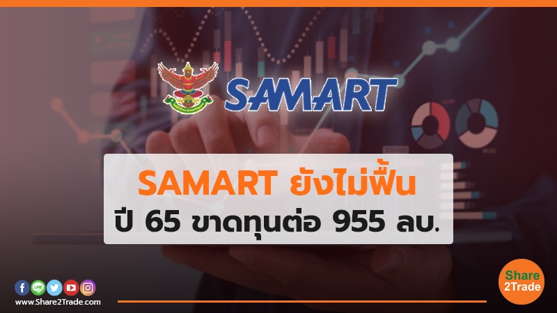 SAMART ยังไม่ฟื้น ปี 65 ขาดทุนต่อ 955 ลบ.