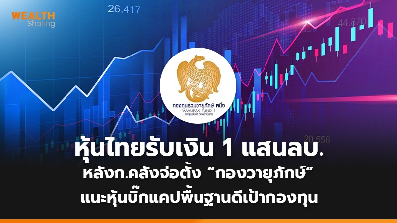 หุ้นไทยรับเงิน 1 แสนลบ. รับก.คลังจ่อตั้ง “กองวายุภักษ์” แนะหุ้นบิ๊กแคปพื้นฐานดีเป้ากองทุน