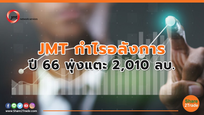 JMT กำไรอลังการ ปี 66 พุ่งแตะ 2,010 ลบ.