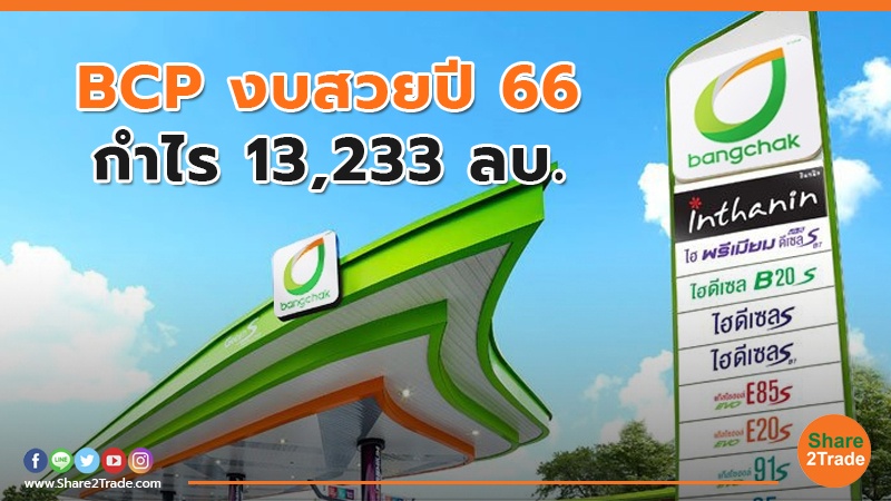 BCP งบสวยปี 66 กำไร 13,233 ลบ.