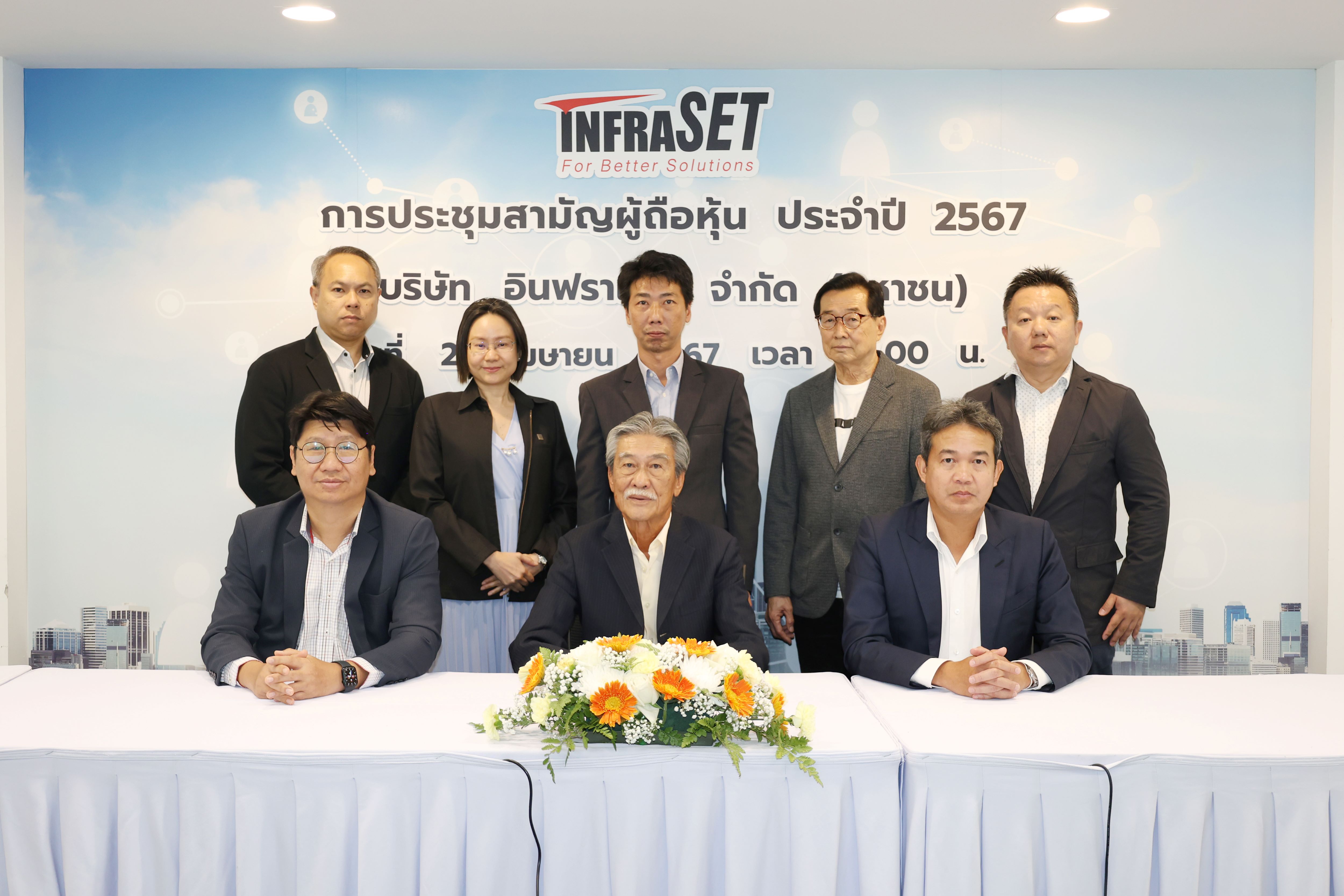 ผถห. INSET โหวตหนุนจ่ายปันผลอีก 0.05 บ.- ทั้งปี 0.09 บ./หุ้น กระแสลงทุน Data Center ขาขึ้น รุกชิงงานระดับ Hyperscale มั่นใจรายได้ปี 67 โตเกิน 10-15% ทำสถิติสูงสุดใหม่