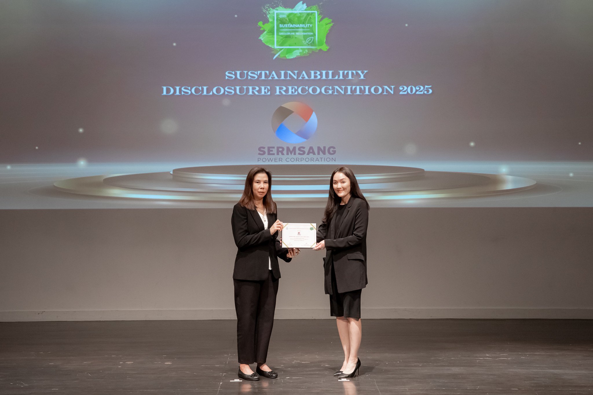 SSP คว้ารางวัล Sustainability Disclosure Recognition 2025 ต่อเนื่องปีที่ 2