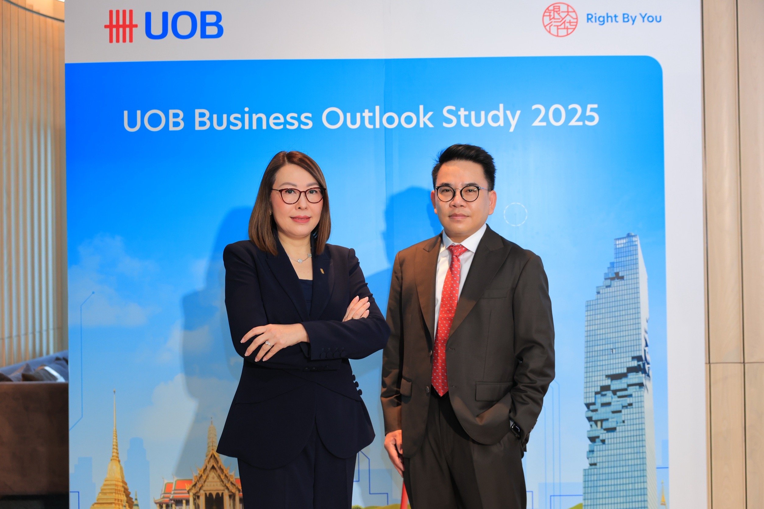 ผลสำรวจ UOB เผยภาคธุรกิจไทยมุ่ง ขยายโอกาสในภูมิภาครับมือผลกระทบภาษีสหรัฐฯ
