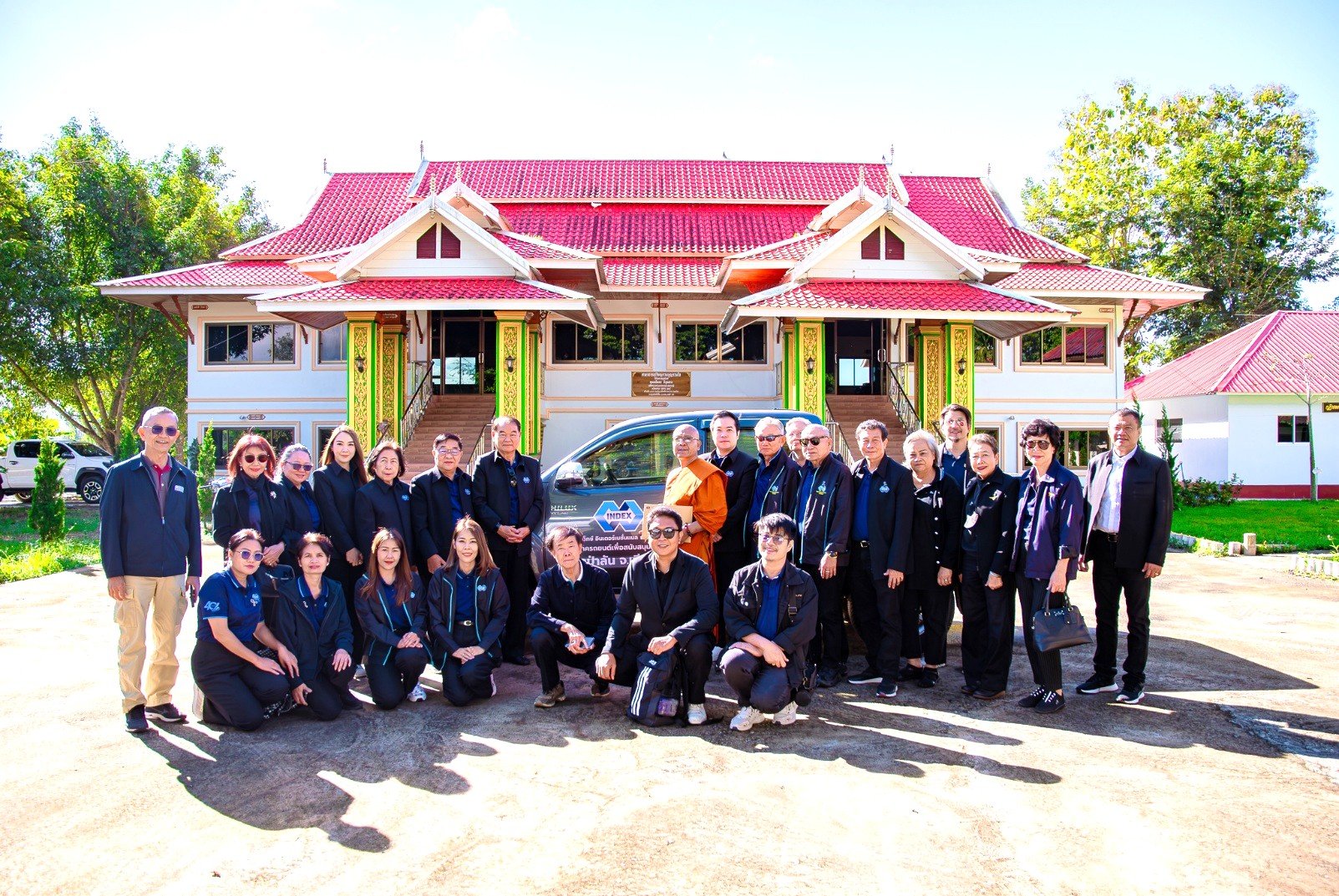 IND ส่งต่อพลังบุญ มอบรถกระบะให้วัดป่าลัน ใช้สืบสานงานศาสนา