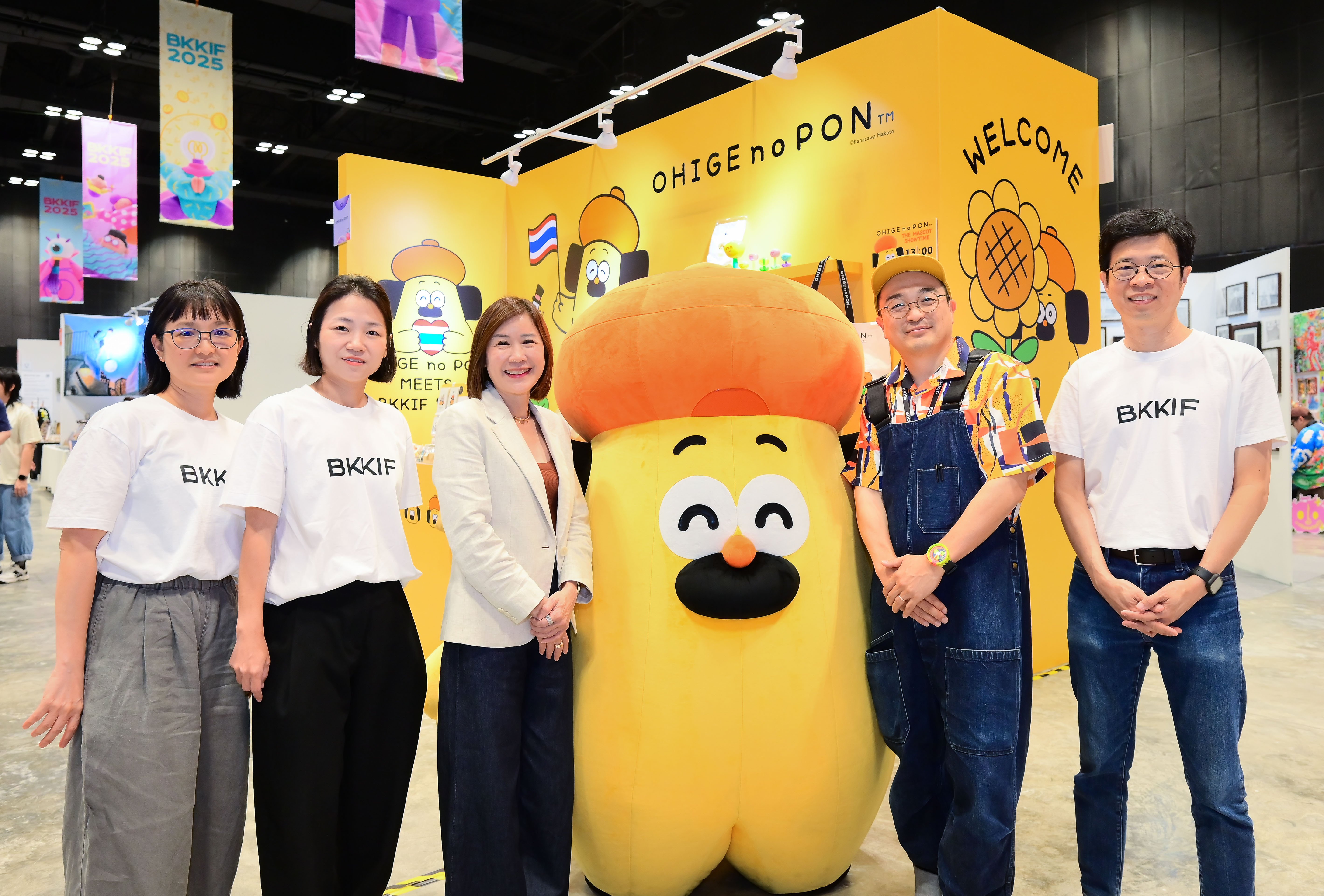 TACC นำคาแรคเตอร์ OHIGE no PON โชว์งาน Bangkok Illustration Fair 2025