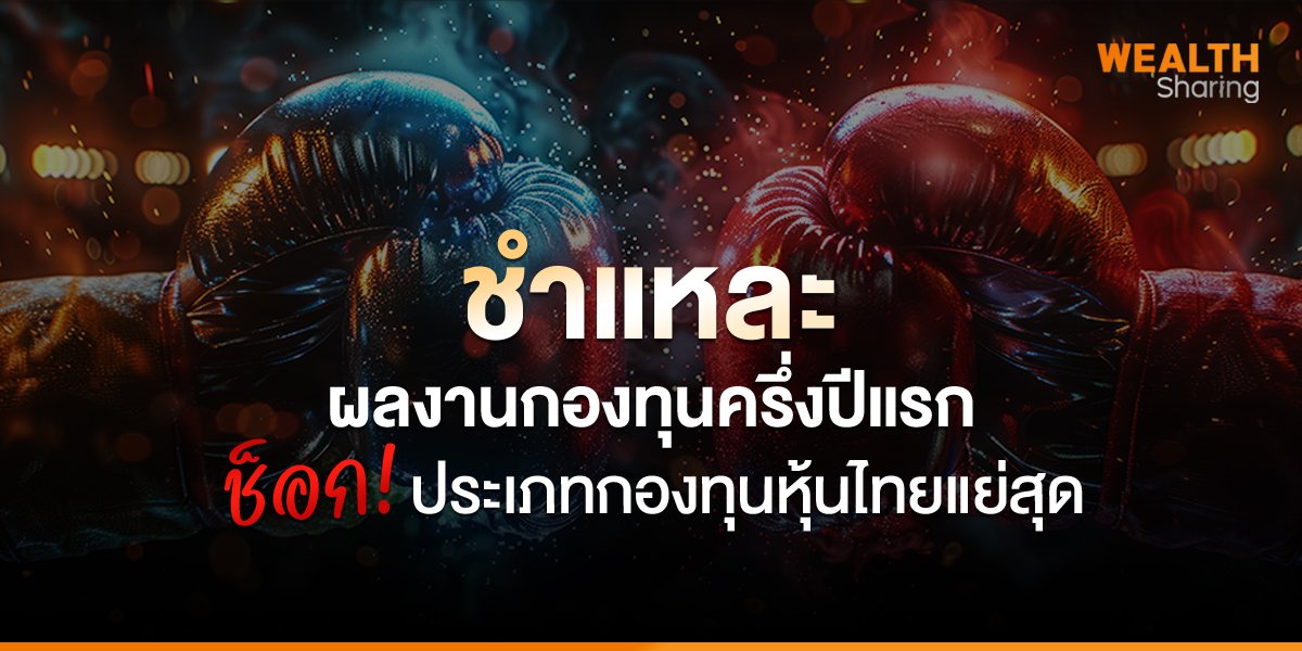 ชำแหละ ผลงานกองทุนครึ่งปีแรก ช็อก! ประเภทกองทุนหุ้นไทยแย่สุด