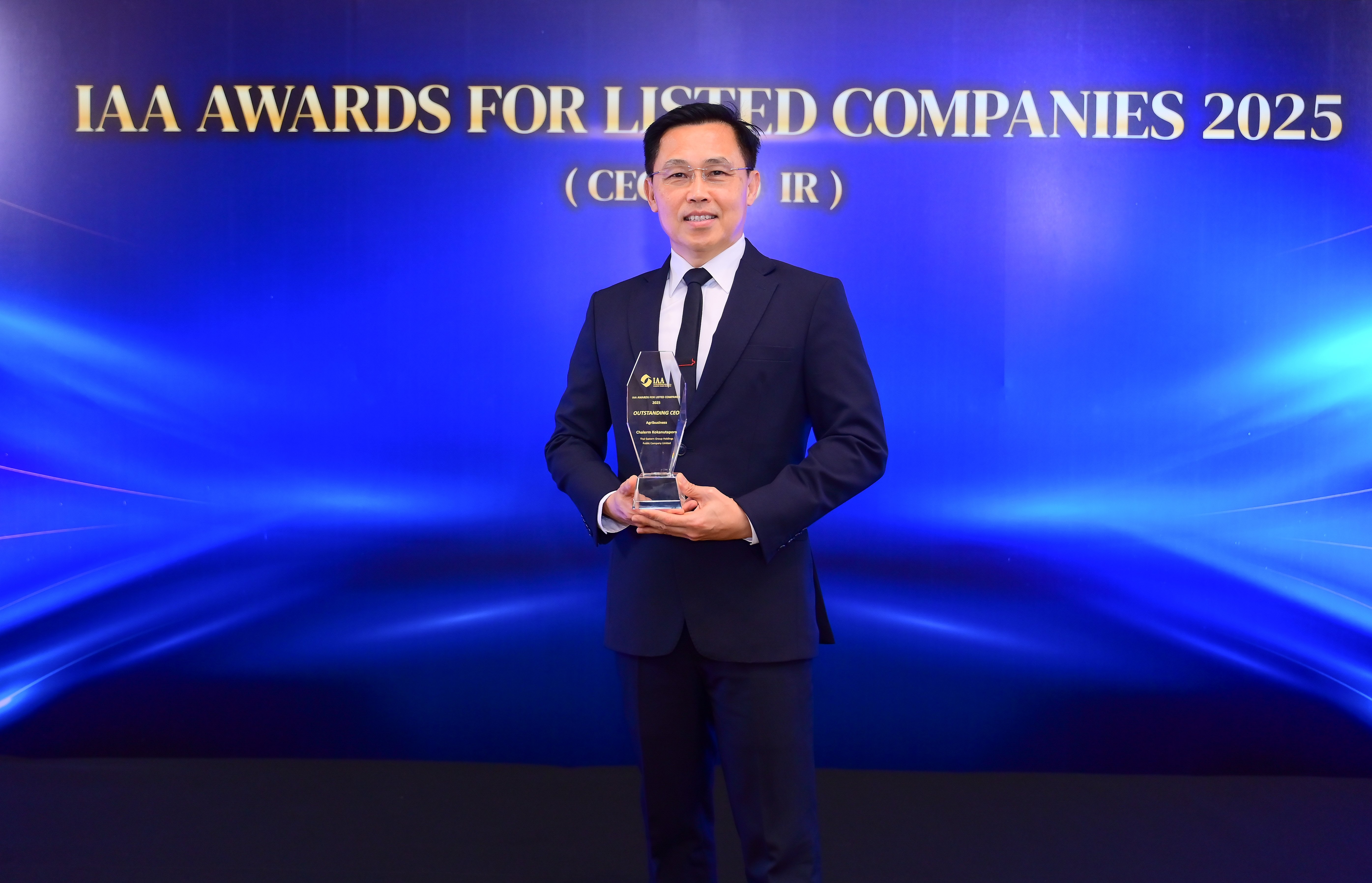 TEGH ตอกย้ำความเป็นผู้นำ คว้ารางวัล “Outstanding CEO” จาก IAA Awards 2025