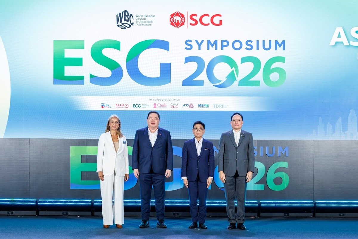 ESG Symposium 2026 ชู “ASEAN in Action” ผนึกพลังผู้นำระดับโลก-อาเซียน  เร่ง Inclusive Green Transition สู่ภูมิภาคที่แข่งขันได้และยั่งยืน