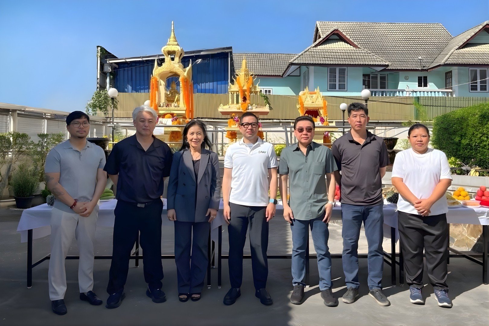 NRF ทำบุญโรงงานสมุทรสาคร พร้อมมอบรางวัลพนักงานดีเด่น